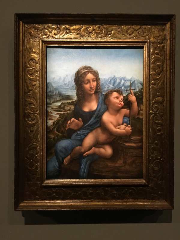 レオナルド・ダ・ヴィンチ展「糸車の聖母」